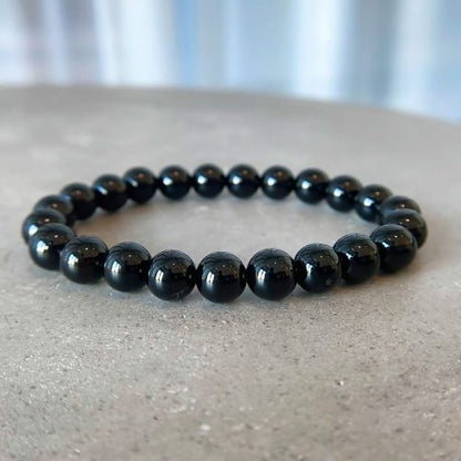 8Mm Black Bracelet