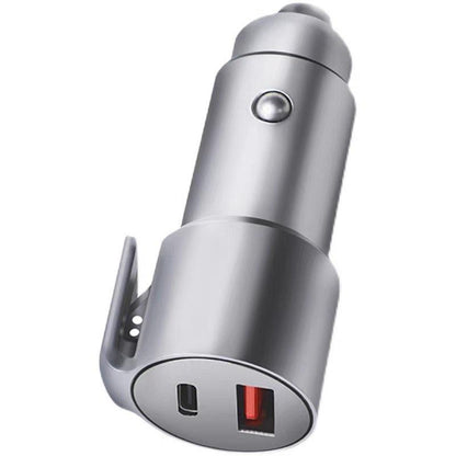 Mi 70mai Pro Midrive Cc05 Usb + Type C Out 27w Fast Charging Full Metal Car Charger
