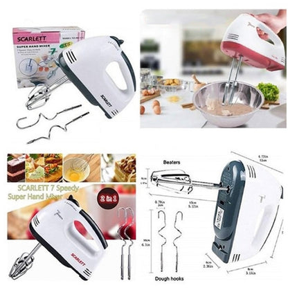 Scarlett - 7 Speed Electric Super Hand Mixer