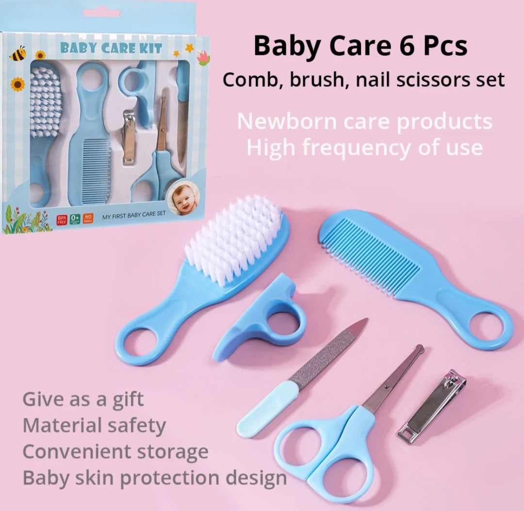 Baby Nail Care Tool Newborn Baby Nail Clippers Nail Clippers 6Pcs Health Care for Infants Newborns Children's Baby Grooming Kit 6 Pcs Box/Gift Box For Babies And Kids 6 Pcs Health Care Kit For Newborn Baby