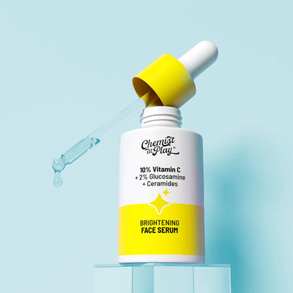 Chemist at Play 10% Vitamin C Face Serum for Glowing & Bright Skin-(10Ml & 30Ml)