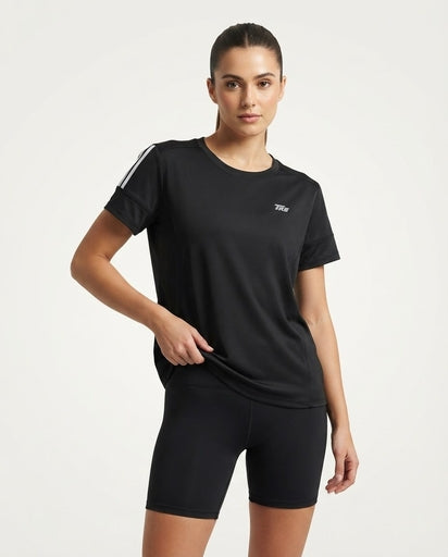 TRE Women’s Performance Short-Sleeve Athletic T-Shirt