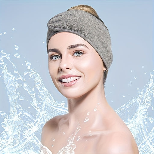 Adjustable Hair Tie for Women, Soft Non-Slip Headscarf, Makeup Headwear, for Washing Face, Bathing