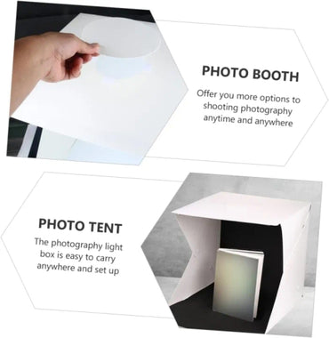 Photo Box Booth Plastic Light Tent for Photography