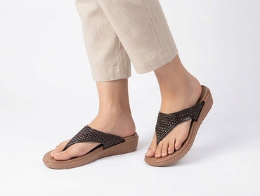 Ladies Heel Lightweight Slippers