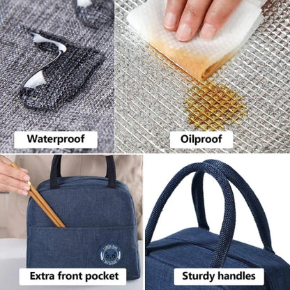 Lunch Bag,Reusable Lunch Bags Insulated Lunch Bag Women or Men
