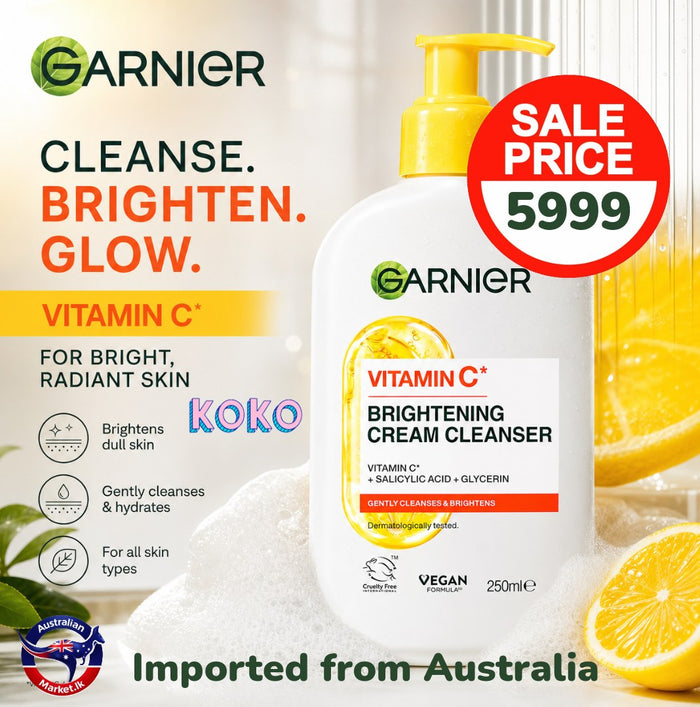 Garnier Vitamin C Brightening Cream Cleanser