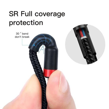 2M Baseus 3A USB Type C To Type-C Cafule Cable For iPad Pro Xiaomi Mix 3 Huawei Mate 20 Pro Oneplus 6t 6 PD Quick Charge 2M