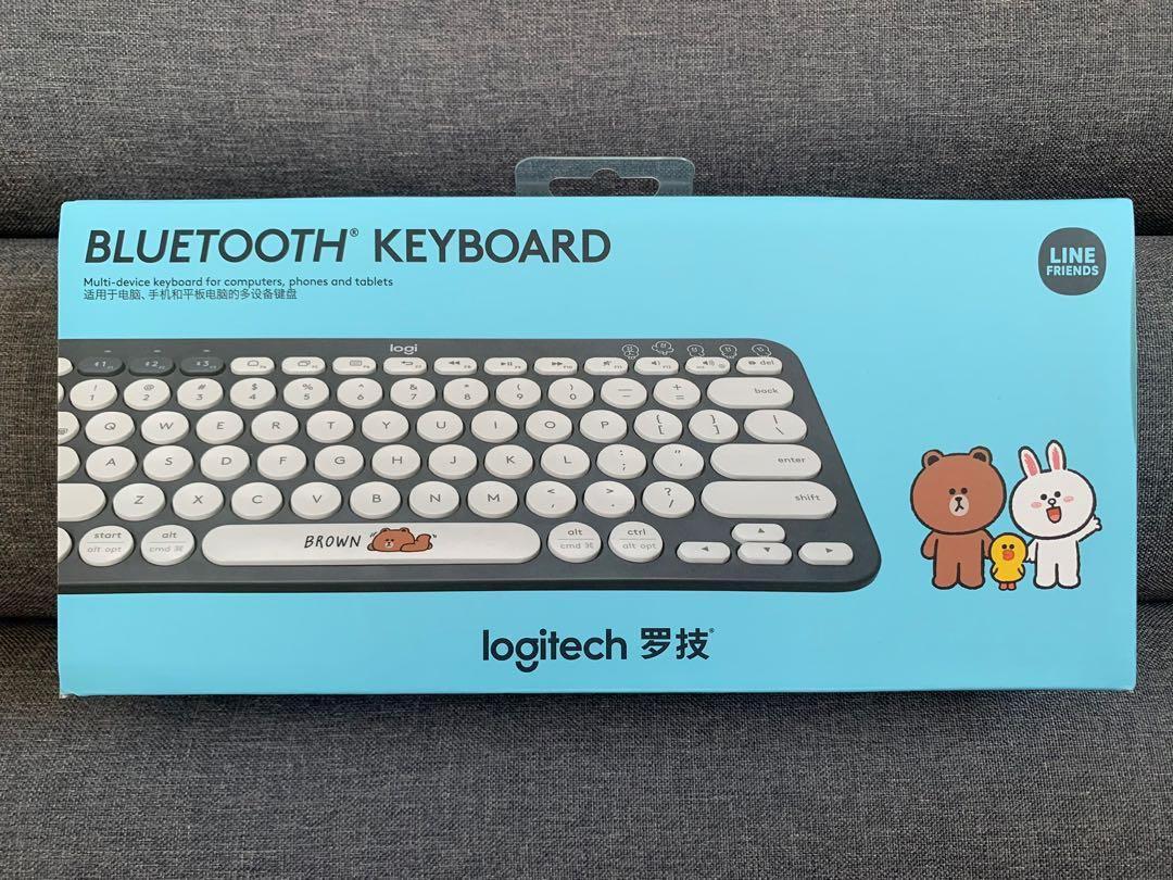 Logitech K380 Wireless Bluetooth Portable Mini Mute Gaming Multi-Device Keyboard