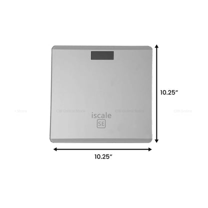 I SCALE Premium Digital Electronic Hotel Bathroom Scale, Sleek & Accurate Personal Weighting Machine