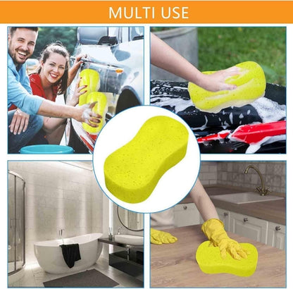 Large Multi Use Sponges for Cleaning, 6Cm Thick High Foam Scrubber Kit 1Pc
