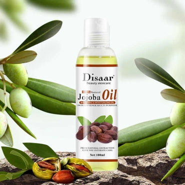 Pure Relaxing Natural Moisturizing Softener Organic Jojoba Facial Oils