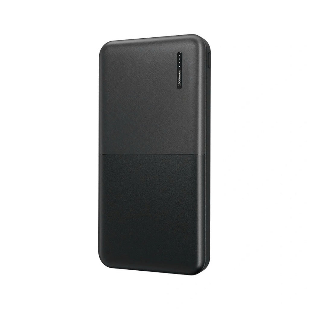WiWU Wi-P067 10000mAh power bank with LED display, dual USB ports, and safe charging.