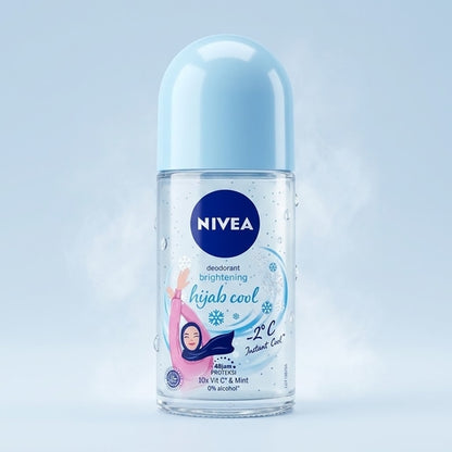 NIVEA Hijab Cool Deodorant - 50Ml