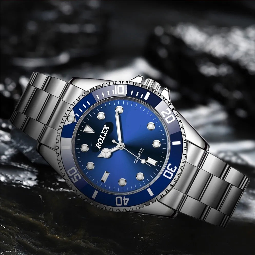 Rolexx Stainless Steel Watch for Men