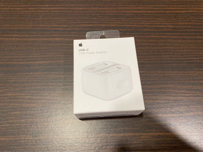 Genuine 20W USB-C Power Adapter - iP Charger with Fast Charging Capability, Type C Wall Charger