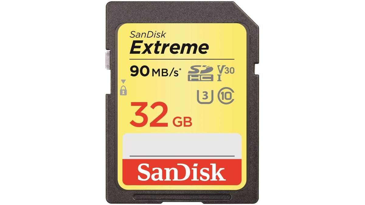 San Disk Extreme UHS-I SDHC / SDXC Camera Memory Card - 32GB  64GB 128GB