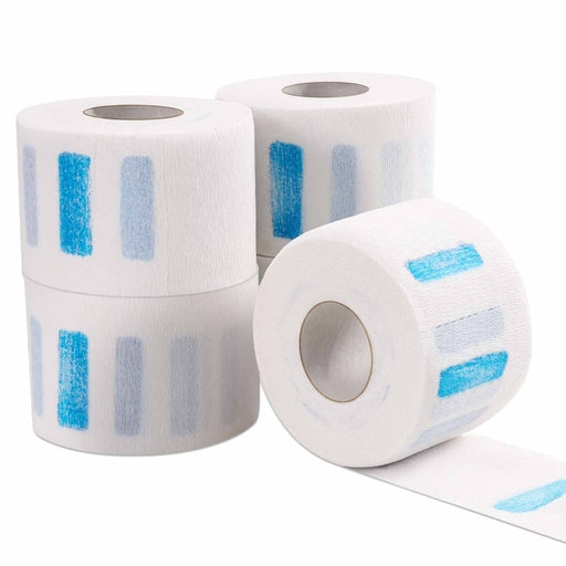 Neck Tape Disposable Barber Neck Paper Strips Roll 5 Pcs