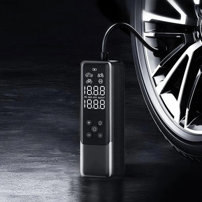 WiWU 85W Multi-Mode Car Inflator Pump With LED Light and Digital Air Pressure Display