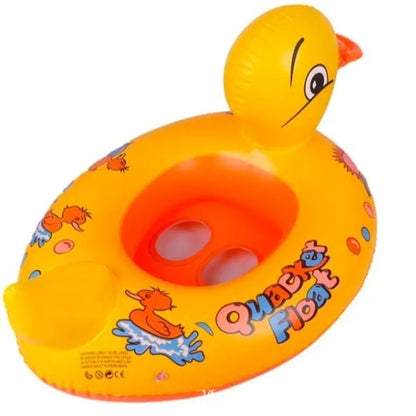 Yellow Duck Float Kids Inflatable Baby Toddler Swimming Whale Swim Seat Swim Learning Pool