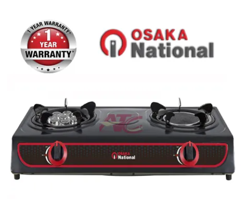 Gas Cooker Double Burner Stainless Steel High Pressure and Infrared Burner