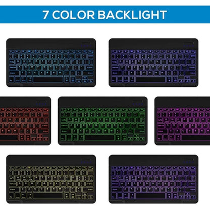Mini Portable Bluetooth Keyboard P10 – Rechargeable Wireless Keyboard Compatible with IPad, IOS