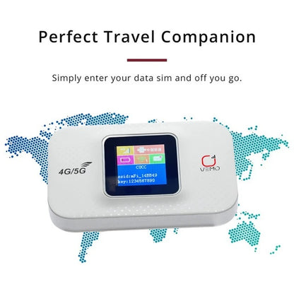 Vemo Original E5783 Plus 4G LTE CAT4 300Mbps Portable Wifi Router With SIM Card Slot Car Mobile Wifi 3000Mah Battery Portable Router
