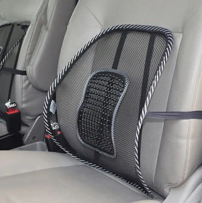 Summer Massage Lumbar Support Mesh Seat Back Support Chair Cushion for Car and Office