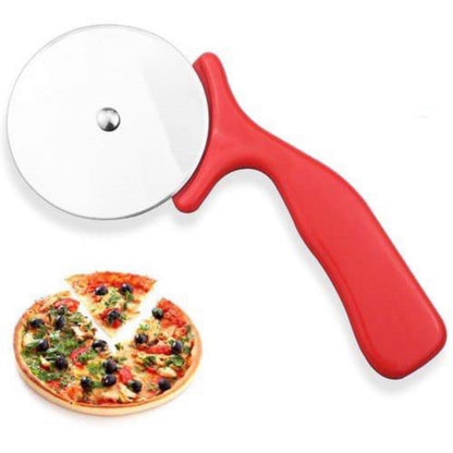 Pizza Cutter Plastic Handled Light Weights Sharp Blade Very Convenient