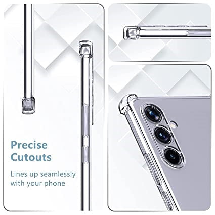 Transparent Airbag Bumper Back Cover For Samsung Galaxy A54 5g / A34 / A24