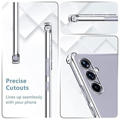 Transparent Airbag Bumper Back Cover For Samsung Galaxy A54 5g / A34 / A24
