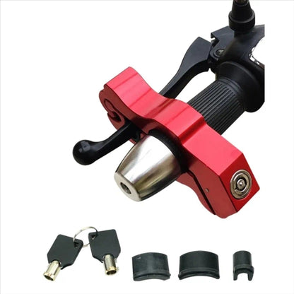 Motorcycle Handlebar Lock Anti-Theft Brake Grip Lock