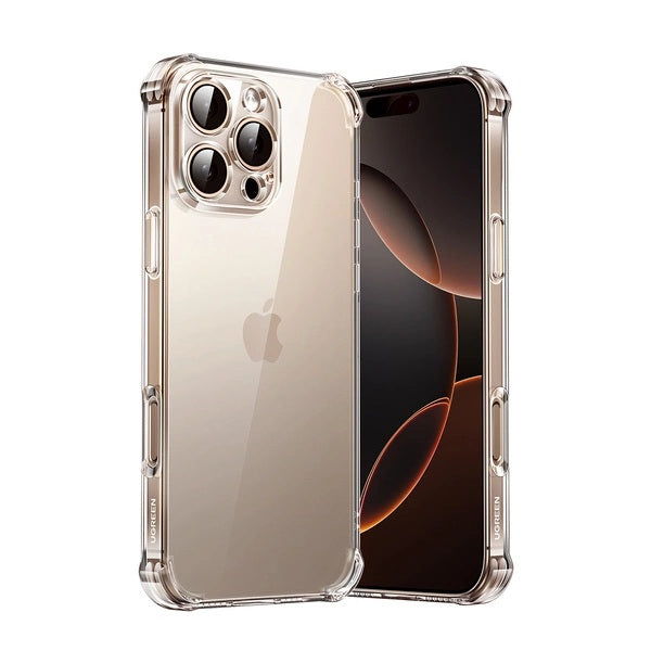 Ugreen Crystal Clear Bright Cushion CA104 Case for iPhone 16 / 16 PRO / 16 Pro Max - Clear