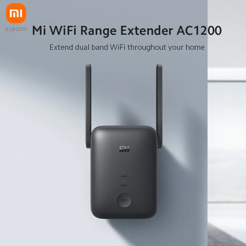 Xiaomi Mi Wi-Fi Range Extender Wi-Fi Repeater AC1200, Dual Band, 1x RJ45 100Mb/s, RA75 with Ethernet Port Slot