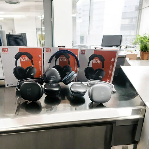JBL I12 Foldable Wireless Bluetooth Headphones with Stereo Sound & Built-in Mic