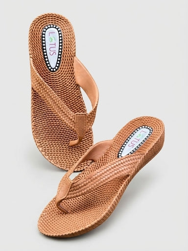 LOTUS Woven-Style Ladies’ Slippers – Lightweight Comfort Series