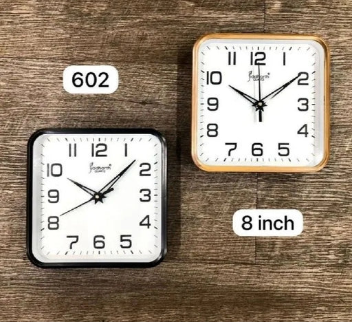 Classic Wall Clock Quartz 8Inch Beautiful Round Clock