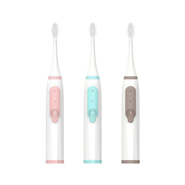 Electric Toothbrush for Adults Ipx7 Waterproof Acoustic Toothbrush 3 Soft Toothbrushes