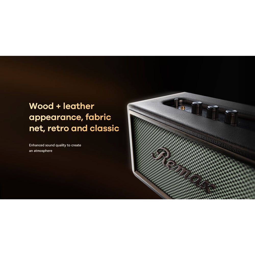 REMAX Jeyller Series-Infinity RB-M88 Wireless Bluetooth Speaker 60W High Power with Customizable High & Low Adjustments