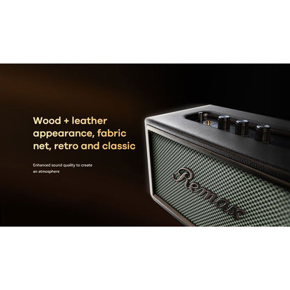 REMAX Jeyller Series-Infinity RB-M88 Wireless Bluetooth Speaker 60W High Power with Customizable High & Low Adjustments