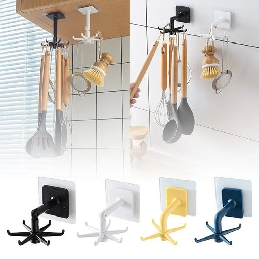 Rotating Vertical Flip Self-Adhesive Hook - Waterproof SMT