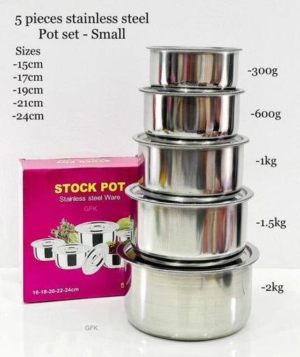 Tower Pot 5 Pcs Set