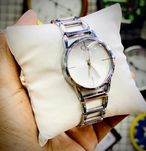 C K Ladies Watch Stainless Steel Silver