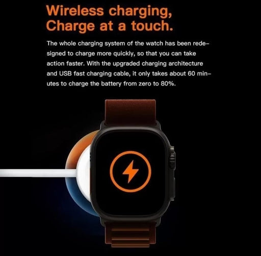 ULTRA 2 T900 Biggest Infinite Display Smart Watch with Bluetooth Calling Smart Watch Wireless