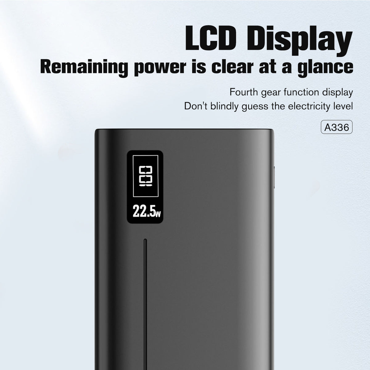 Aspor A336 Powerful 22.5W Pd QC3.0 Fast Charging Power Bank 20000mAh