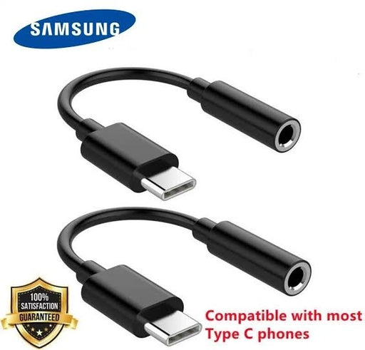 SAMSUNG USB Type C to Headphone Jack Adapter 3.5Mm Earphone Audio Cable