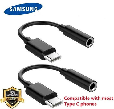 SAMSUNG USB Type C to Headphone Jack Adapter 3.5Mm Earphone Audio Cable