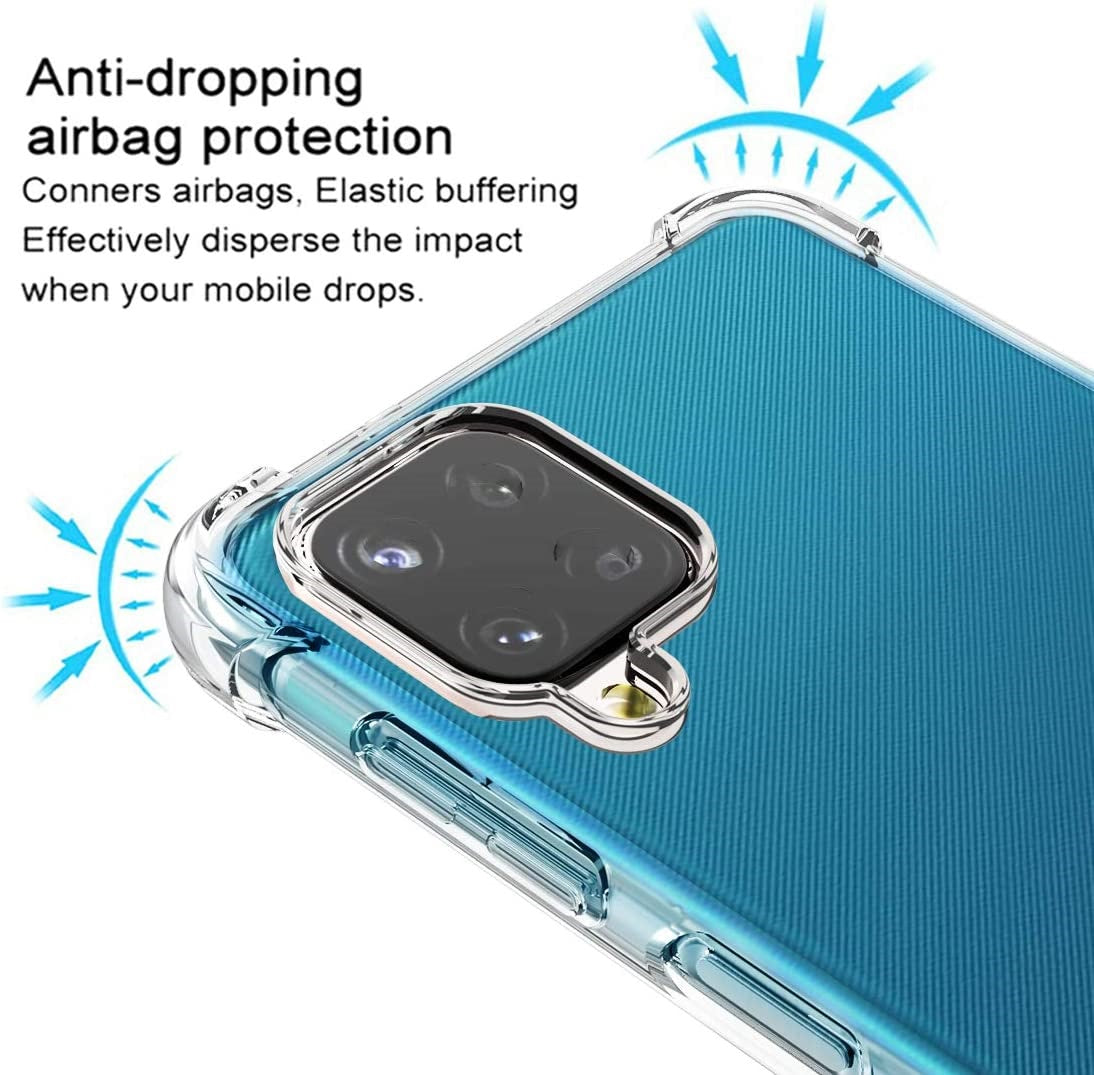 Anti-shock Airbag Phone Case For Samsung Galaxy A12 / M12