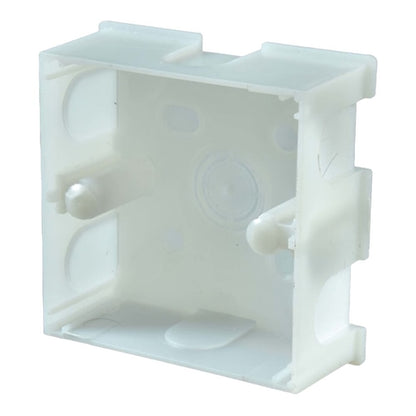 Single Sunk Electrical Component Housing Box with Secure Installation