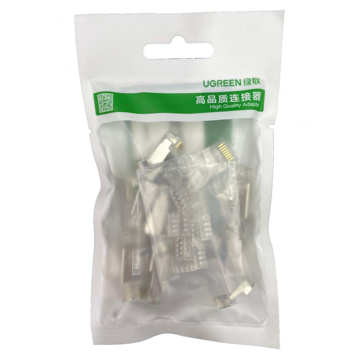 Ugreen 50634 10Pcs Cat7 Rj45 8P - 8C Modular Plugs - NW193